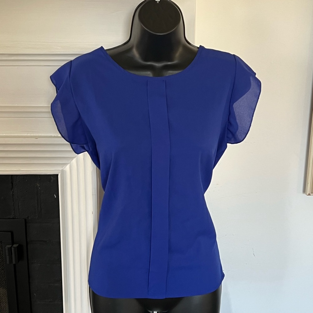 Brand new royal blue blouse